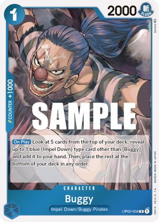 (OP02-058) Buggy - Paramount War Foil