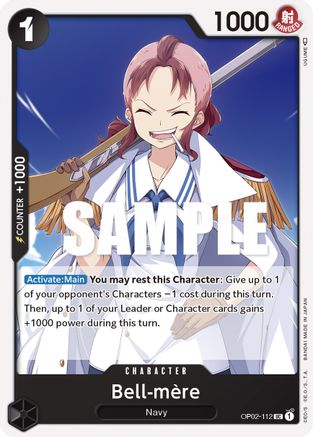 (OP02-112) Bell-mere - Paramount War Normal