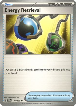 Energy Retrieval - 171/198 - SV01 Scarlet & Violet Base Set Reverse Holofoil