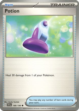 Potion (188/198) - SV01 Scarlet & Violet Base Set Reverse Holofoil - Common