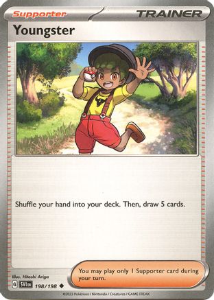 Youngster (198/198) - SV01 Scarlet & Violet Base Set Reverse Holofoil - Uncommon