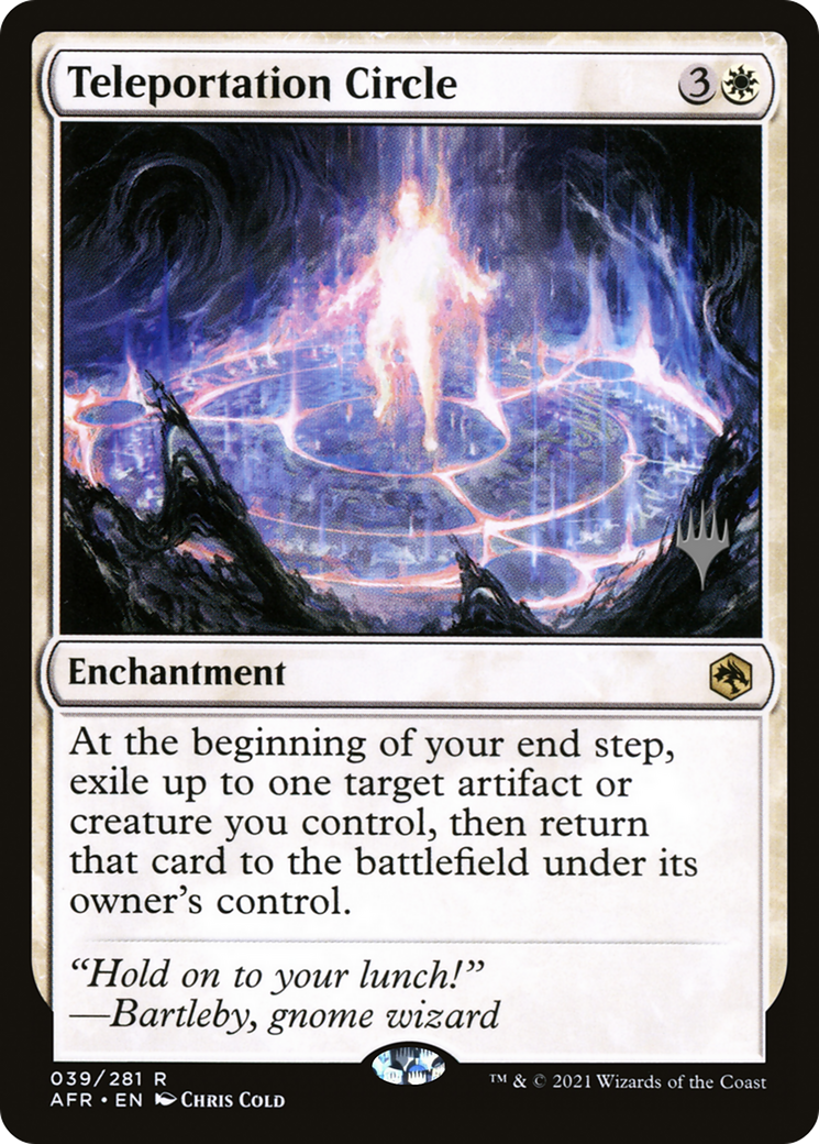 Teleportation Circle (PPAFR-039) - Adventures in the Forgotten Realms Promos Foil (Promo Pack)