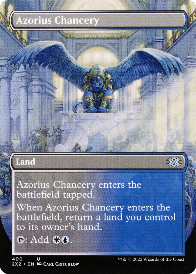 Azorius Chancery (Borderless)(2X2-400) - Double Masters 2022