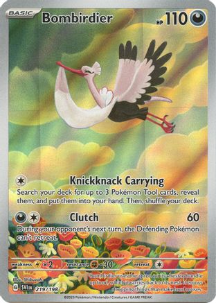 Bombirdier (219/198) - SV01 Scarlet & Violet Base Set Holofoil - Illustration Rare
