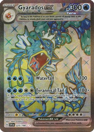 Gyarados ex (225/198) - SV01 Scarlet & Violet Base Set Holofoil - Ultra Rare