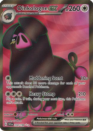 Oinkologne ex (234/198) - SV01 Scarlet & Violet Base Set Holofoil - Ultra Rare