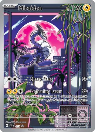 Miraidon (13) - SV Scarlet & Violet Promo Cards Holofoil - Promo