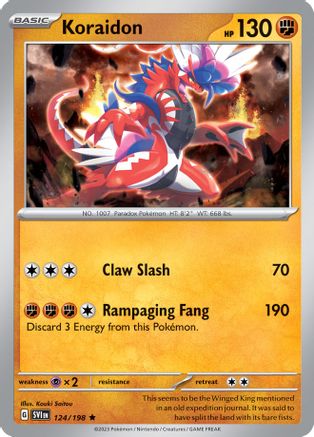 Koraidon (124/198) - Deck Exclusives - Rare