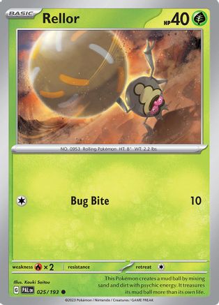 Rellor (25/193) - SV02 Paldea Evolved - Common