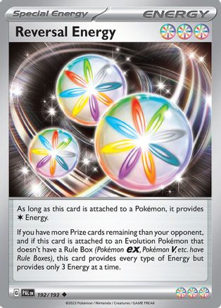 Reversal Energy (192/193) - SV02 Paldea Evolved Reverse Holofoil - Uncommon