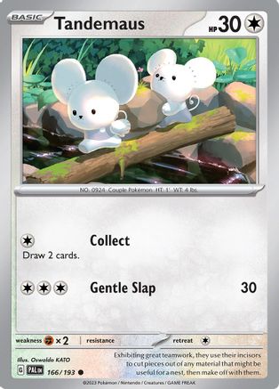 Tandemaus (166/193) - SV02 Paldea Evolved - Common