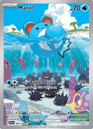 Marill (204/193) - SV02 Paldea Evolved Holofoil - Illustration Rare
