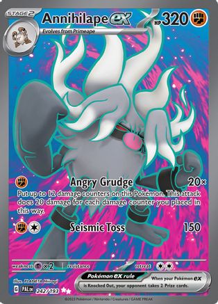 Annihilape ex (242/193) - SV02 Paldea Evolved Holofoil - Ultra Rare