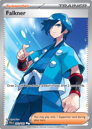 Falkner (251/193) - SV02 Paldea Evolved Holofoil - Ultra Rare