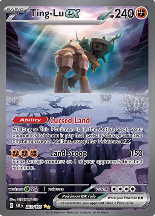 Ting-Lu ex (263/193) - SV02 Paldea Evolved Holofoil - Special Illustration Rare