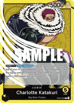 (OP03-099) Charlotte Katakuri (099) - Pillars of Strength Normal