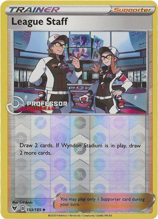 League Staff - 153/undefined - Professor Program Promos Reverse Holofoil - Promo