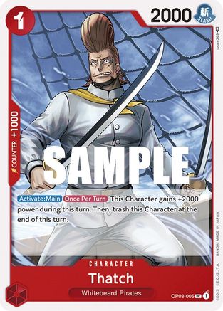 (OP03-005) Thatch - Pillars of Strength Normal