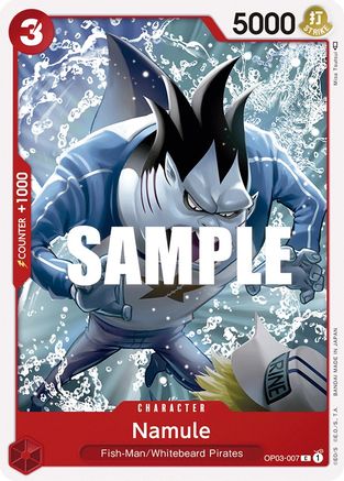 (OP03-007) Namule - Pillars of Strength Normal