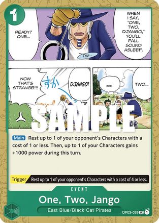 (OP03-039) One, Two, Jango - Pillars of Strength Normal