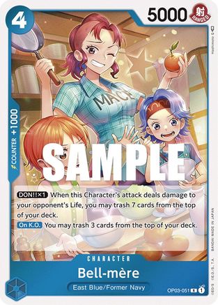 (OP03-051) Bell-mere - Pillars of Strength Foil