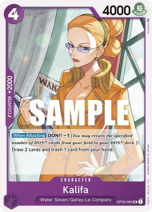 (OP03-060) Kalifa (060) - Pillars of Strength Normal