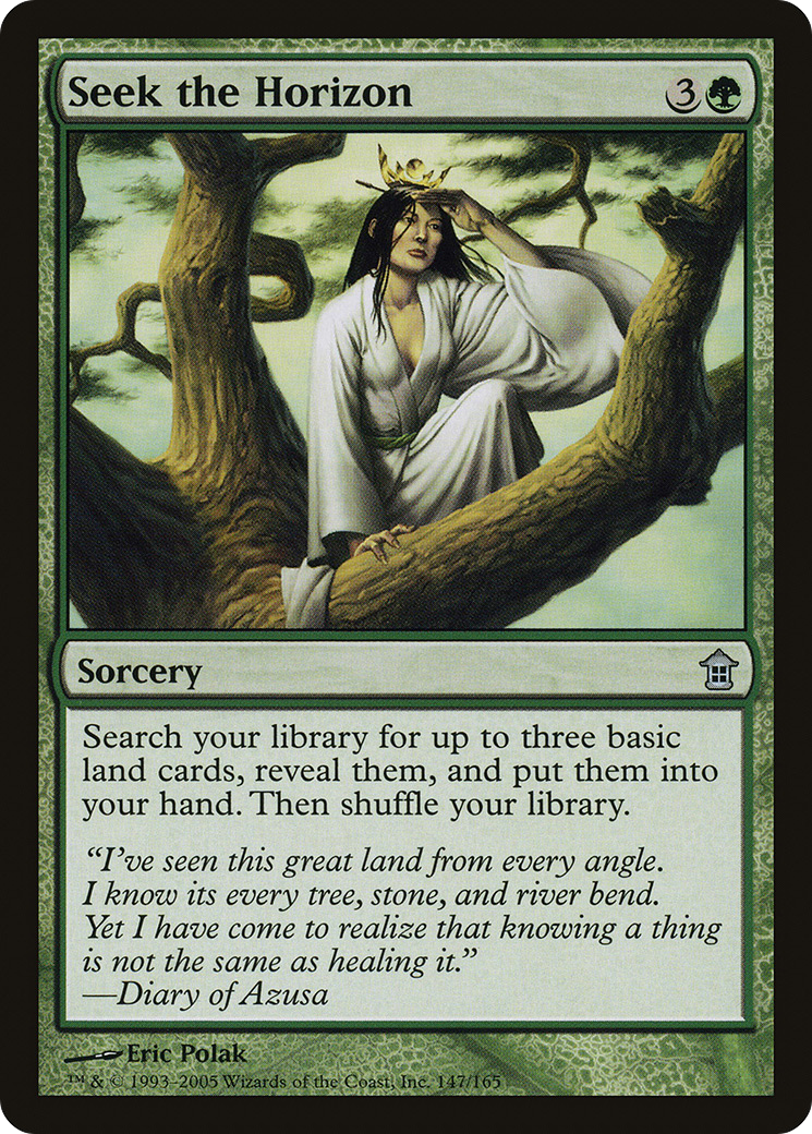 Seek the Horizon (SOK-147) - Saviors of Kamigawa Foil