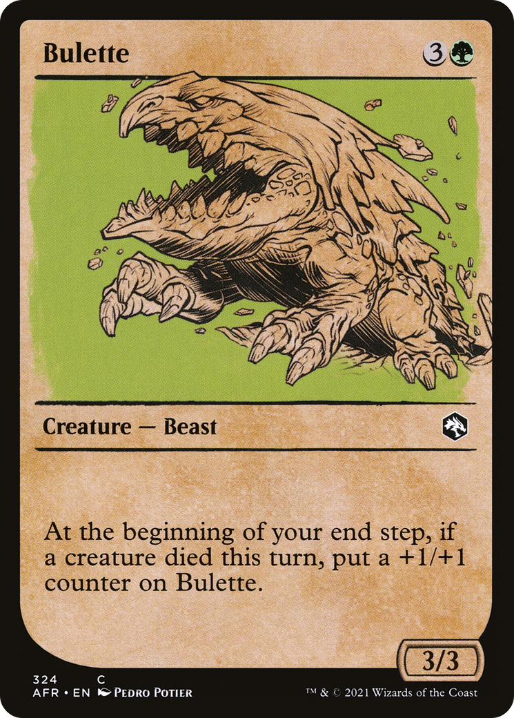 Bulette (AFR-324) - Adventures in the Forgotten Realms: (Showcase) Foil