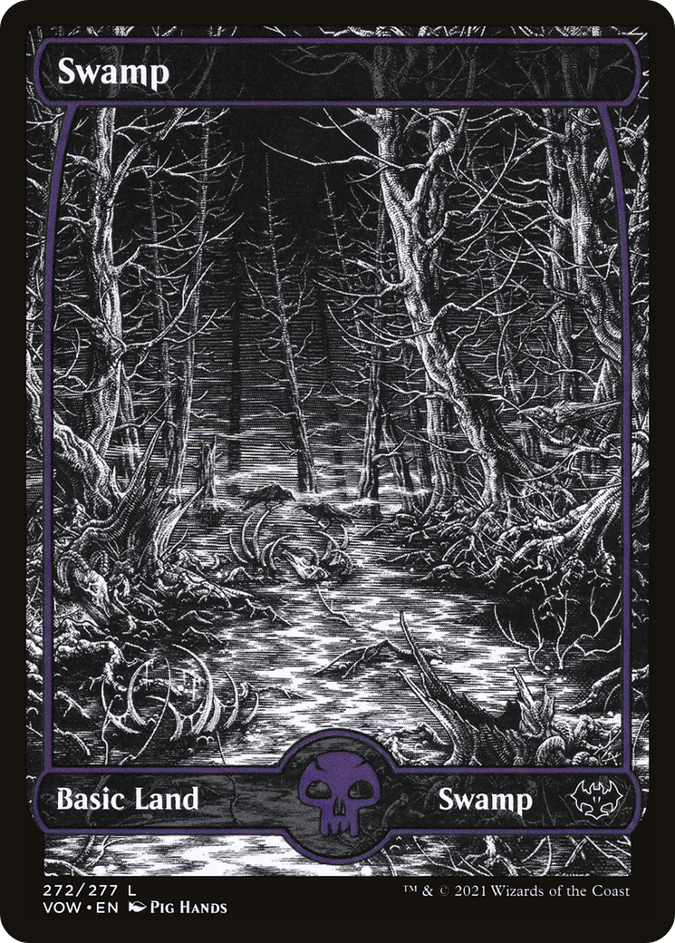 Swamp (VOW-272) - Innistrad: Crimson Vow: (Showcase) Foil