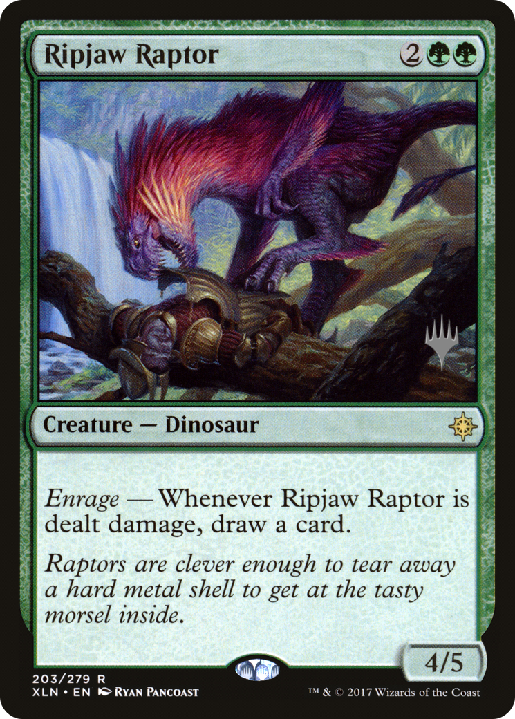 Ripjaw Raptor (PPM20-203P) - Ixalan Promos (Promo Pack) Foil