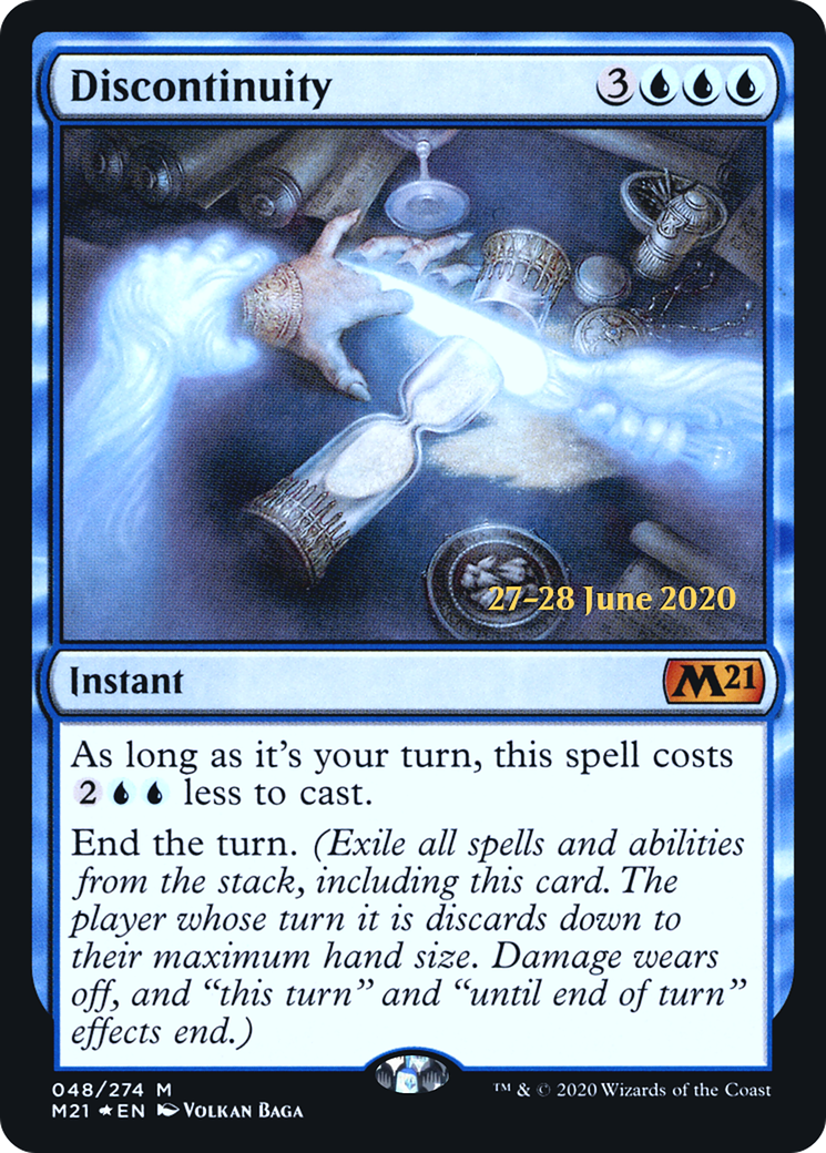 Discontinuity (PRE-48S) - Core Set 2021 Promos (Prerelease) Foil