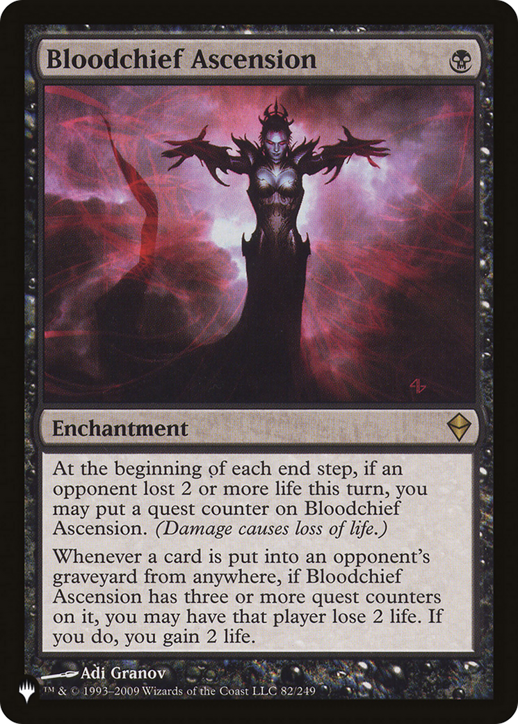 Bloodchief Ascension (LIST-ZEN-82) - The List
