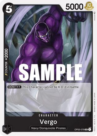 (OP03-079) Vergo - Pillars of Strength Normal