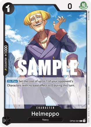 (OP03-091) Helmeppo - Pillars of Strength Normal