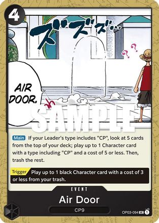 (OP03-094) Air Door - Pillars of Strength Normal