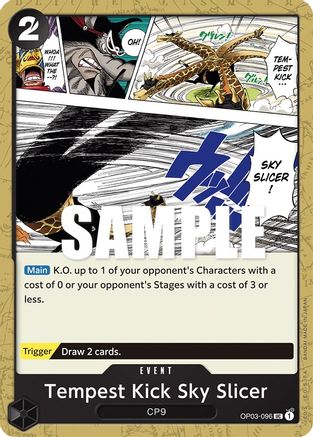 (OP03-096) Tempest Kick Sky Slicer - Pillars of Strength Normal