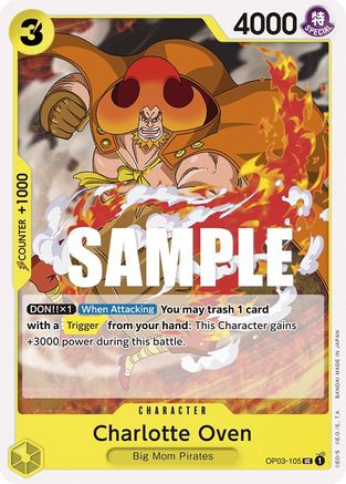 (OP03-105) Charlotte Oven - Pillars of Strength Normal