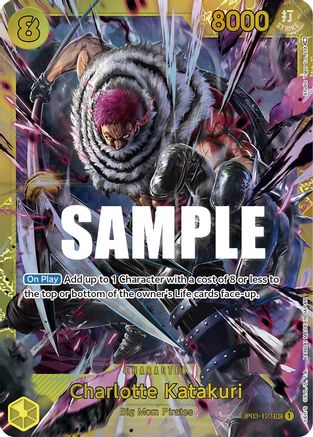 (OP03-123) Charlotte Katakuri (123) - Pillars of Strength Foil