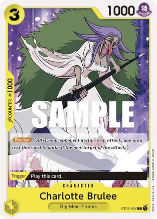 (ST07-007) Charlotte Brulee - Starter Deck 7: Big Mom Pirates Normal