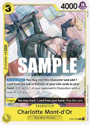 (ST07-009) Charlotte Mont-d'Or - Starter Deck 7: Big Mom Pirates Normal