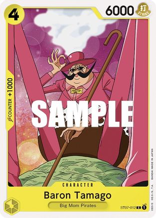 (ST07-012) Baron Tamago - Starter Deck 7: Big Mom Pirates Normal