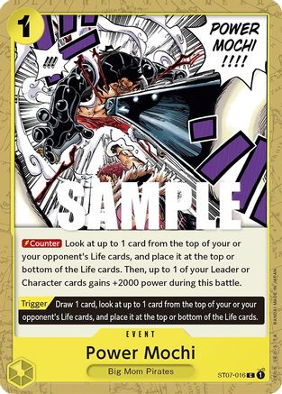 (ST07-016) Power Mochi - Starter Deck 7: Big Mom Pirates Normal