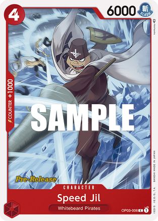 (OP03-006) Speed Jil - Pillars of Strength Pre-Release Cards Normal