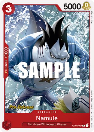 (OP03-007) Namule - Pillars of Strength Pre-Release Cards Normal