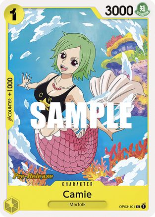 (OP03-101) Camie - Pillars of Strength Pre-Release Cards Normal