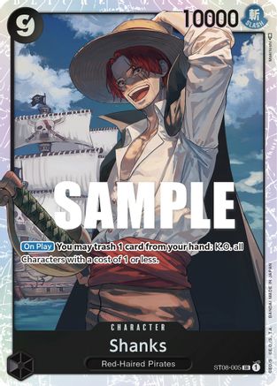 (ST08-005) Shanks - Starter Deck 8: Monkey.D.Luffy Foil