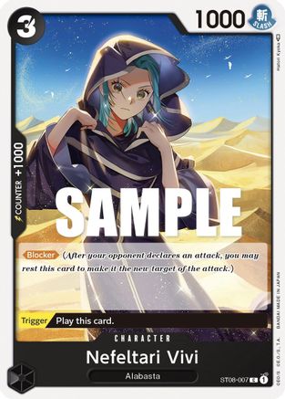 (ST08-007) Nefeltari Vivi - Starter Deck 8: Monkey.D.Luffy Normal