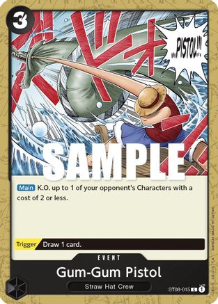 (ST08-015) Gum-Gum Pistol - Starter Deck 8: Monkey.D.Luffy Normal