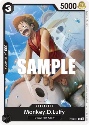 (ST08-011) Monkey.D.Luffy (011) - Starter Deck 8: Monkey.D.Luffy Normal