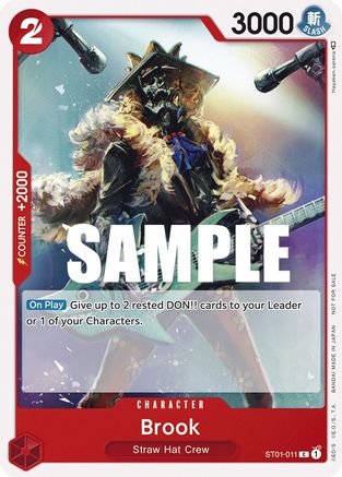 (ST01-011) Brook (Tournament Pack Vol. 4) - One Piece Promotion Cards Normal
